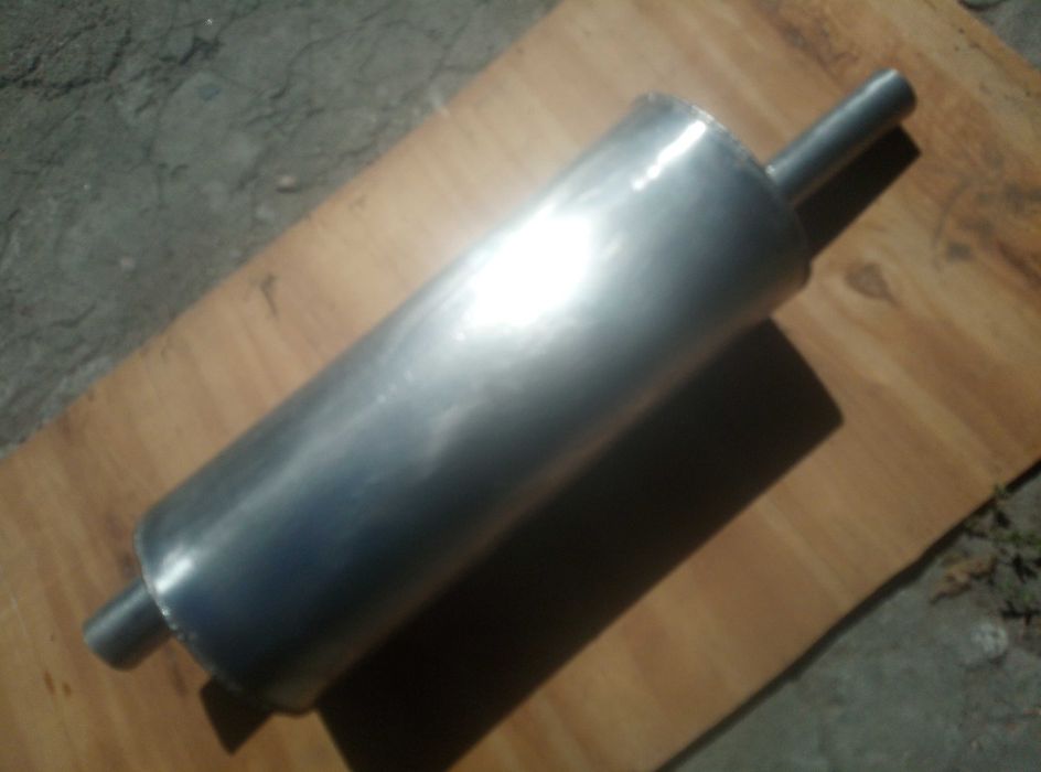 Глушители из нержавейки выхлопных газов на любое авто "вечный"