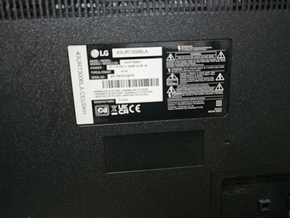 Smartv LG 43UR73006LA  4k com garantia