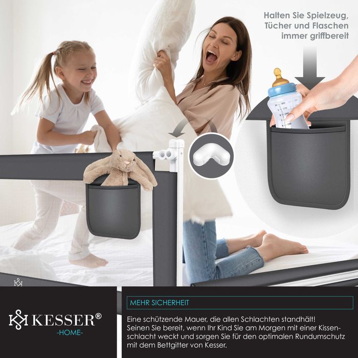 Nowa bramka / barierka zabezpieczająca /150CM/ ochrona / KESSER !4457!