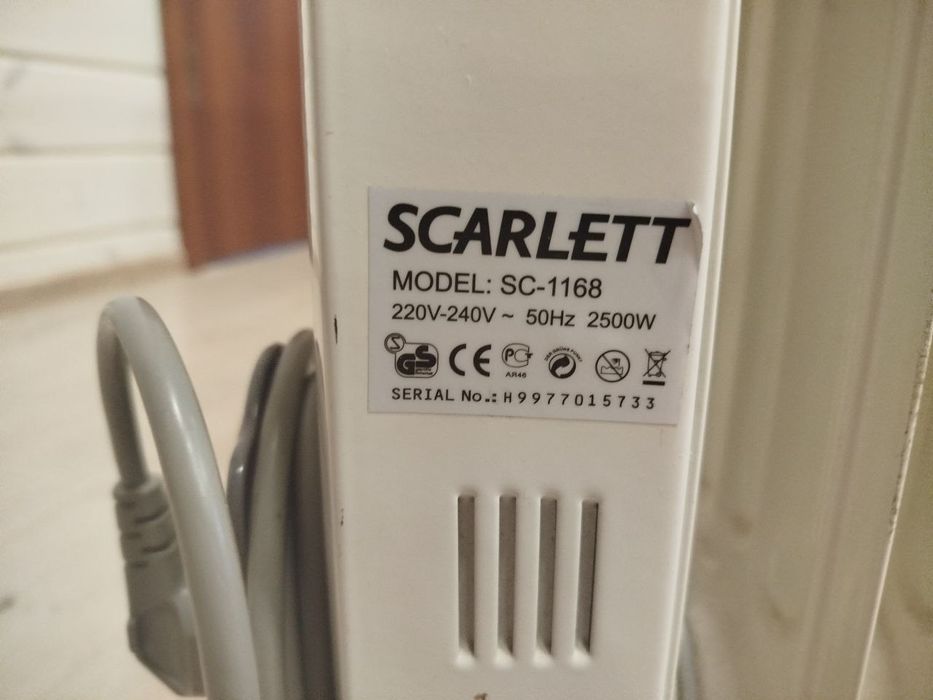 Масляний радіатор Skarlett CK-1168