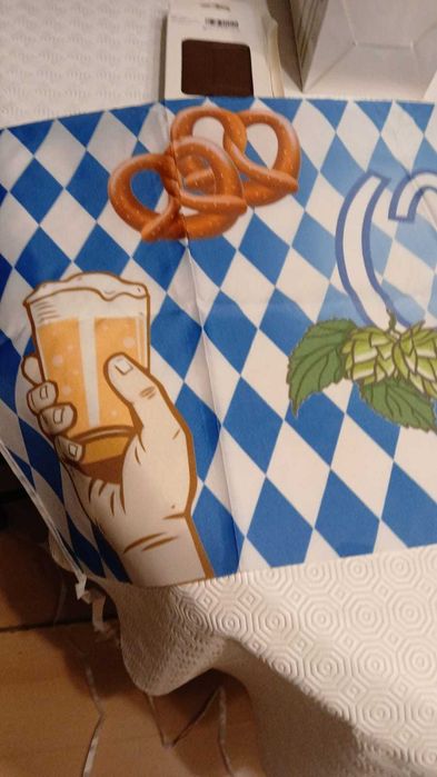 Faixa decorativa OKTOBERFEST 180x40 cm.