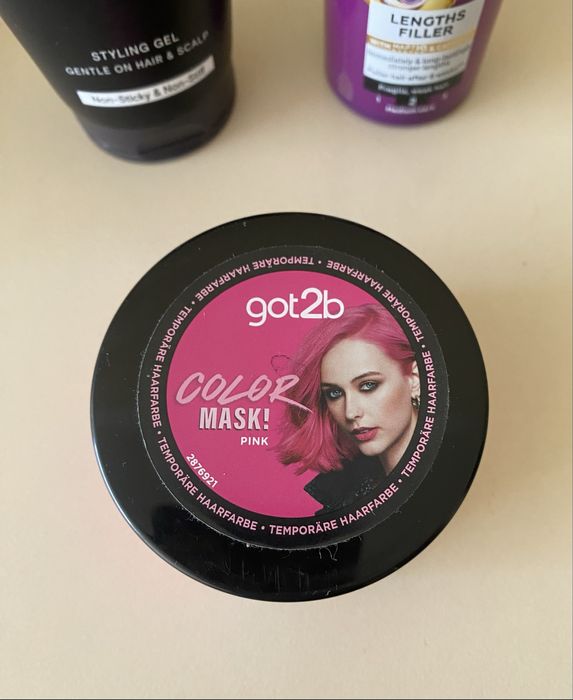 Набір маска, got2b, філер Gliss Kur, гель стайлінг Taft  з Німеччини