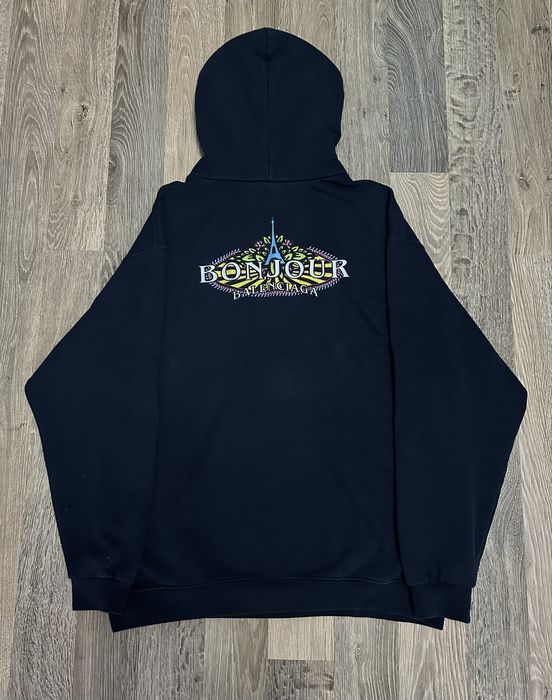 кофта Balenciaga Bonjour LEGIT