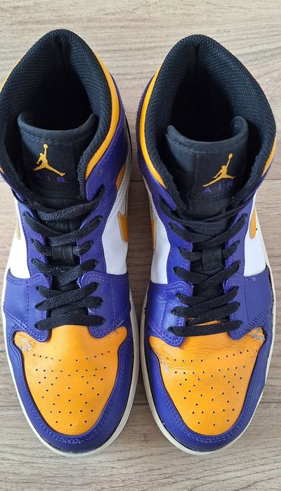 Nike Air Jordan 1 Mid Lakers 43