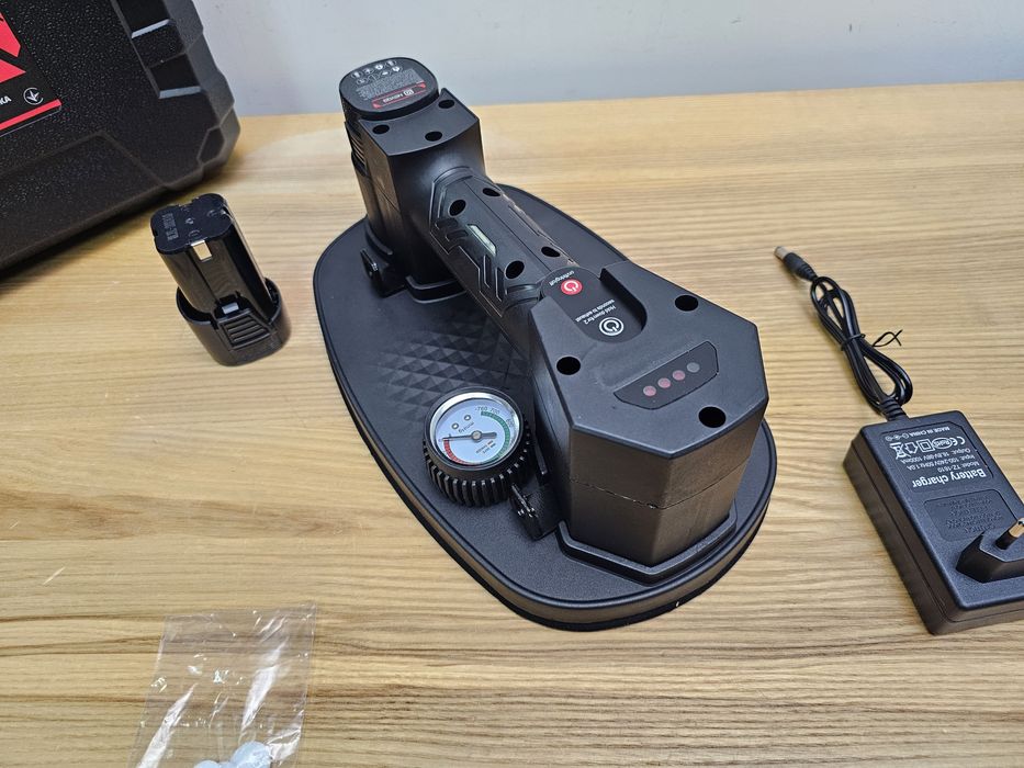 На 170кг Мощная Присоска NOVQO X-GRIP - Grabo +2Акб 16.V+ Кейс