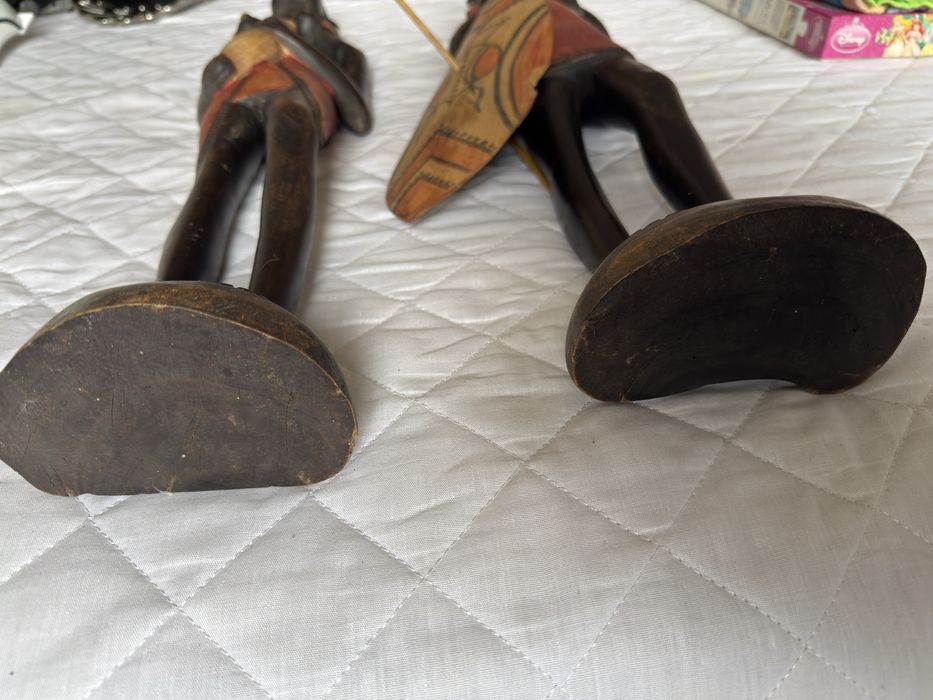 2 estatuetas africanas