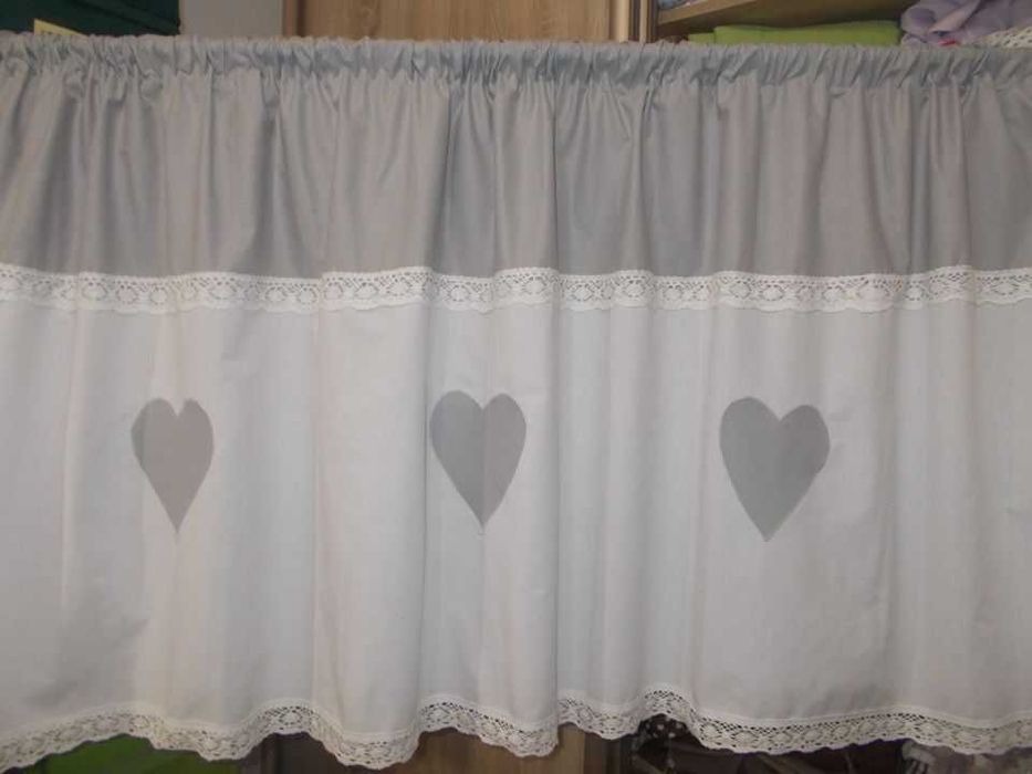 zazdrostki / lambrekiny z aplikacjami /