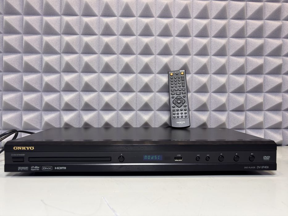 Odtwarzacz DVD CD Onkyo DV SP 406 + pilot