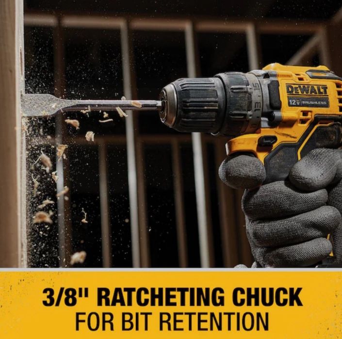 Безщітковий акумуляторний шуруповерт DEWALT DCD701F2 (DCD701D2) XTREME 12V MAX