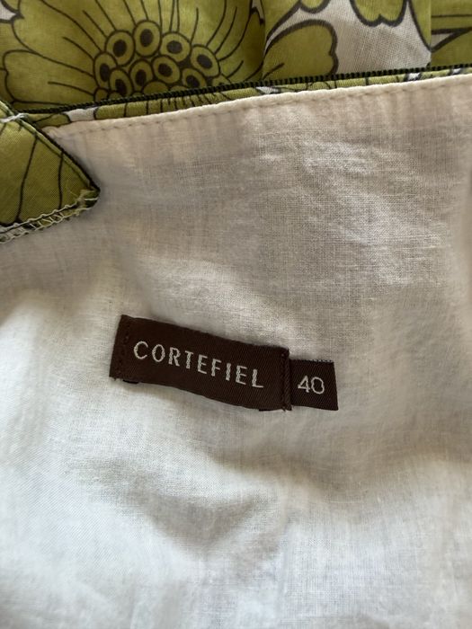 Vestido Cortefiel – Tamanho 40 – Algodão e Seda