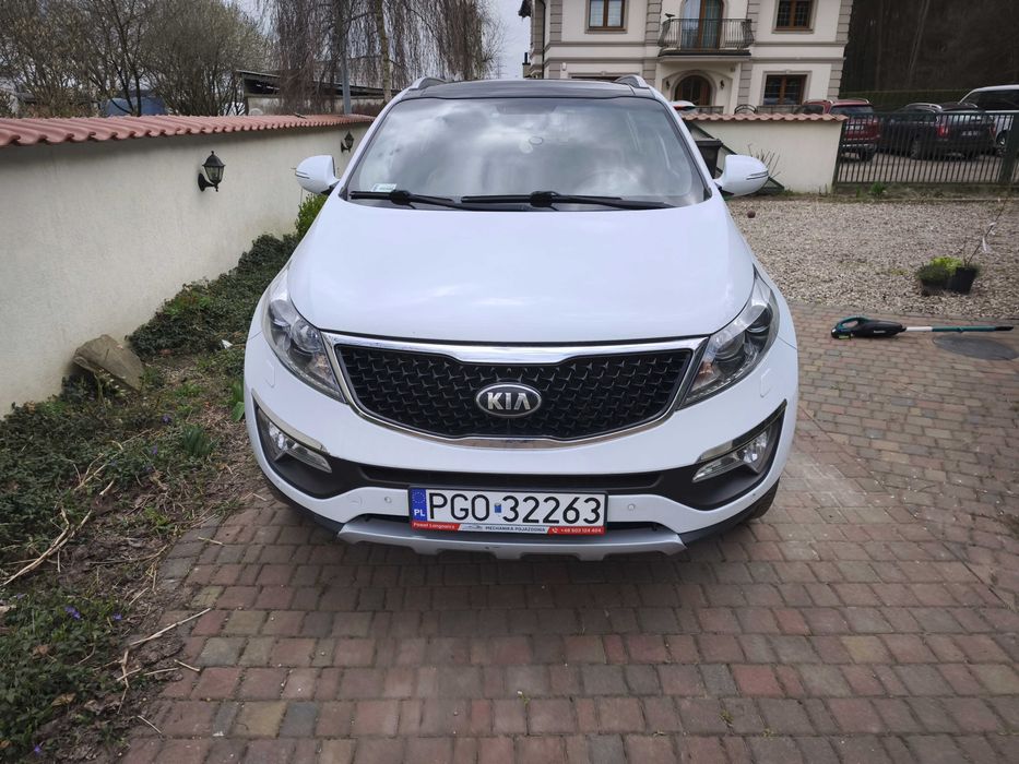 Samochód osobowy KIA Sportage 4WD 2,0CRDI, 2014 rok, faktura VAT