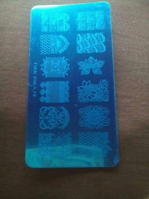 Placas para carimbar novas