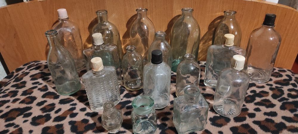 Бутылочки старинные