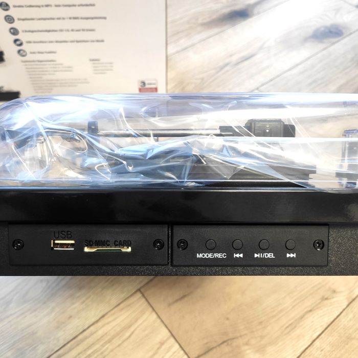Проигрыватель виниловых дисков Maginon HS-T08  AUX USB SD Bluetooth