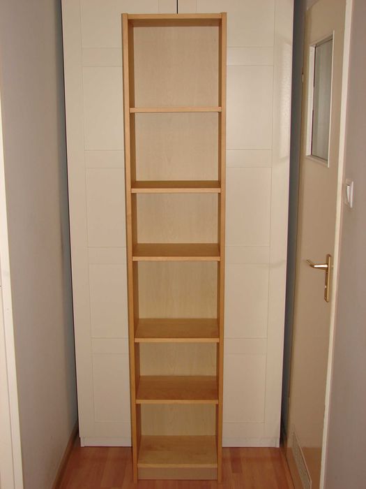Regał na książki Billy Ikea imit. buku, 40x28x202 cm