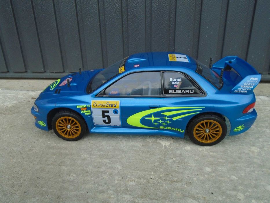 TAMIYA TGX MK1 Subaru Impreza WRC 4WD 1:8 Model RC NITRO Spalinowy