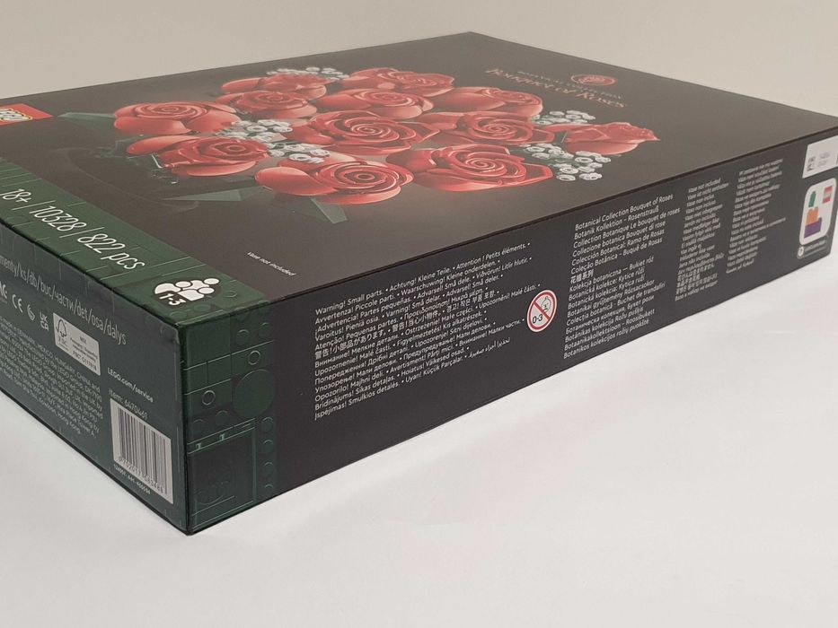 Kwiaty bukiet róz klocki LEGO ICONS 10328 bouquet of roses nowe