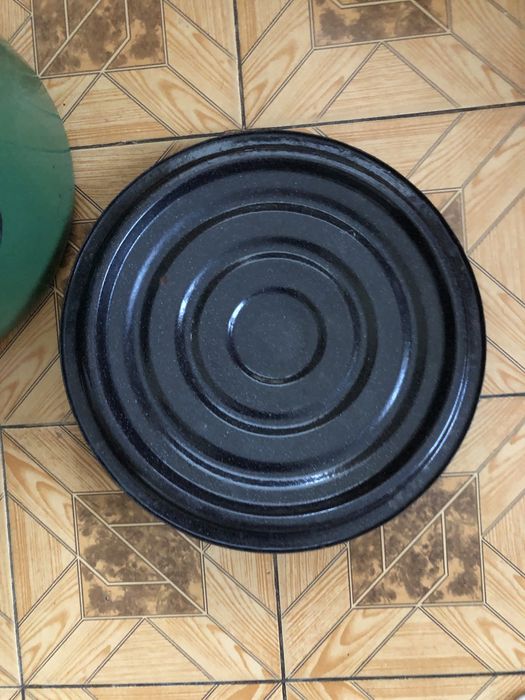 Виварка емалірована 47л емальована з кришкою баняк кастрюля часів ссср