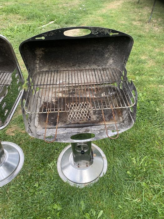 Grill ogrodowy stal nierdzewna