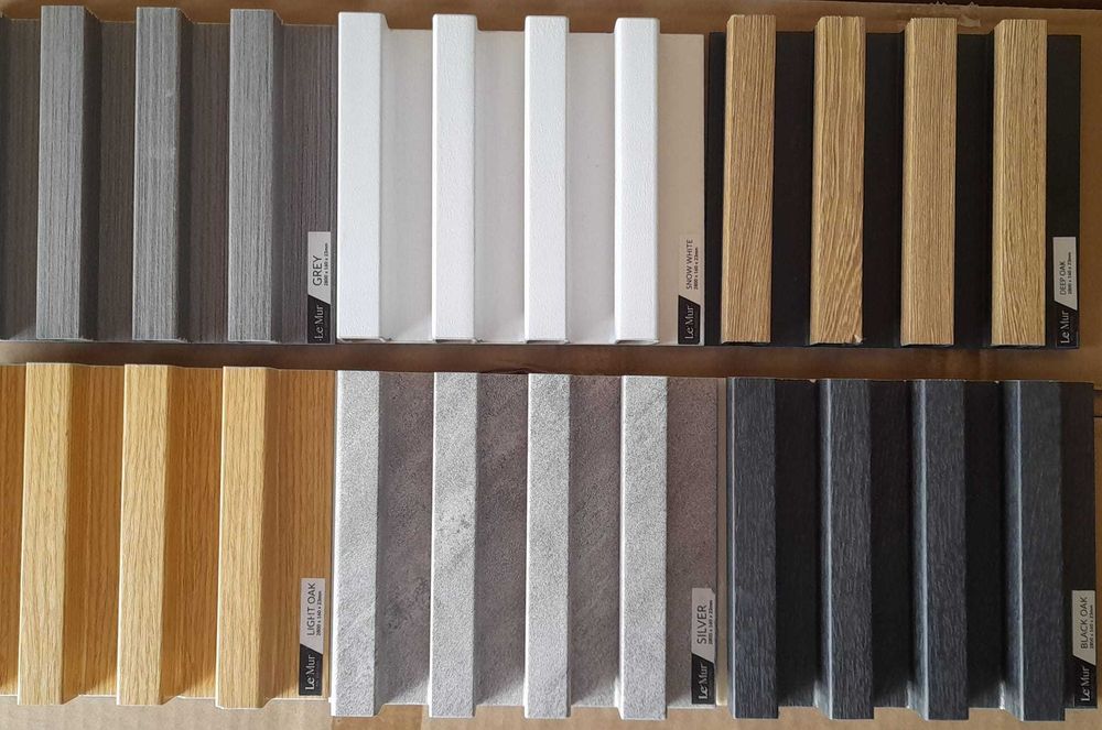 Ripado Canelado e Placas Marmorizadas