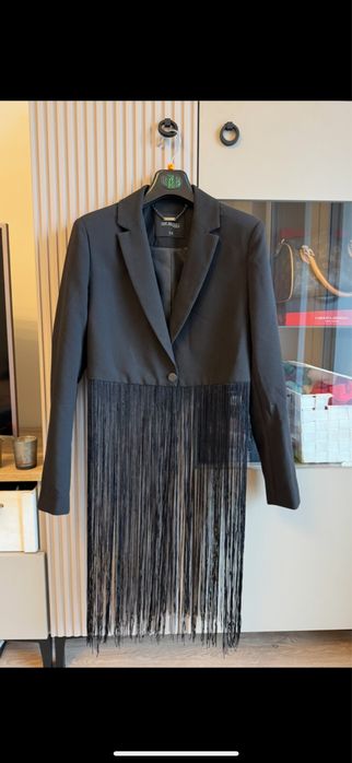 Marynarka z fredzlami top shop rozmiar 36 stan idealny