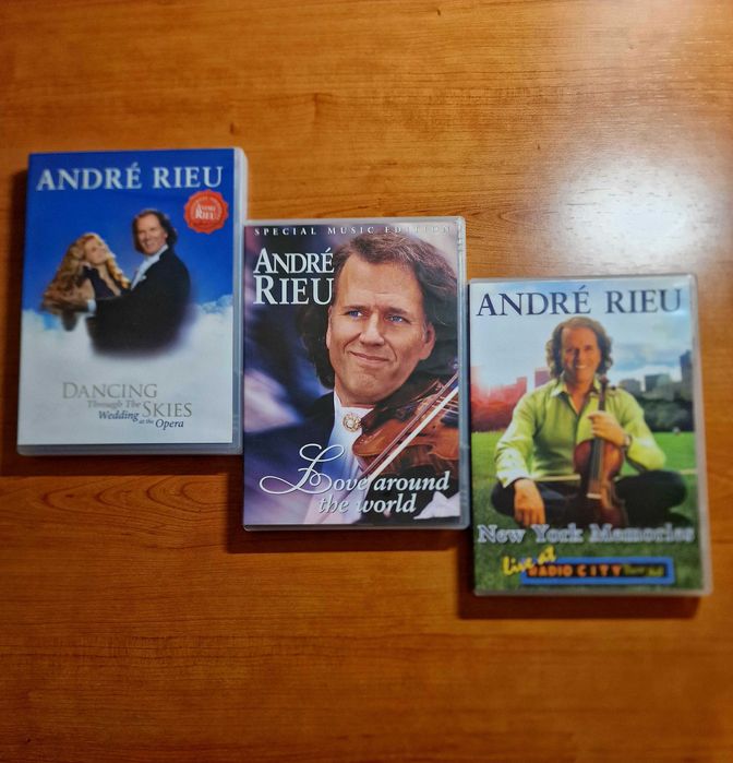 Mega Coleção ANDRÉ RIEU - 19 DVDs Venda em conjunto ou individual