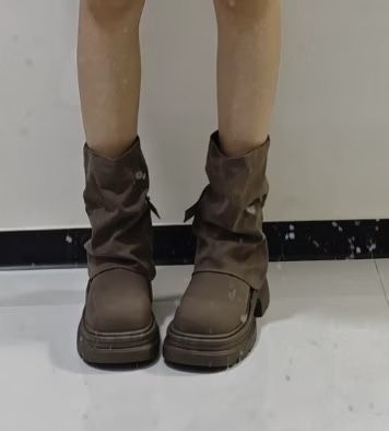 Vintage Trick Bottom Women Boots | Вінтажні Черевики Жіночі Y2K Streatwear