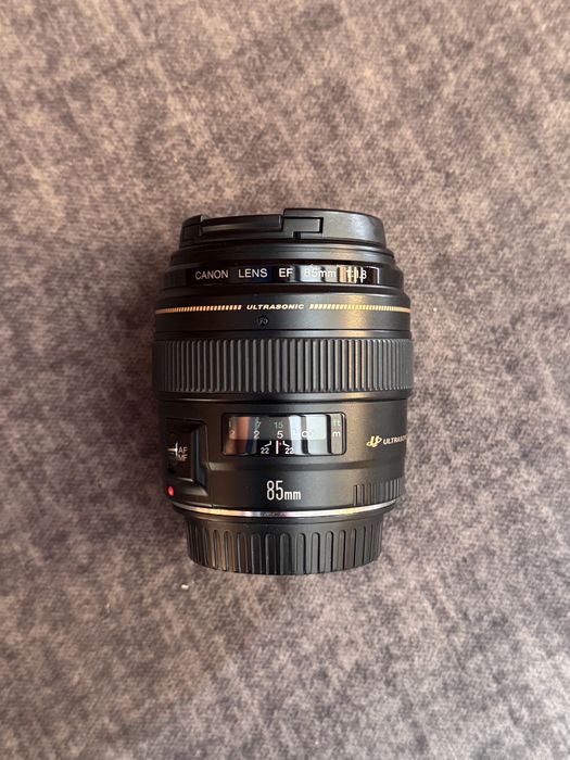 Objetiva canon 85mm 1.8