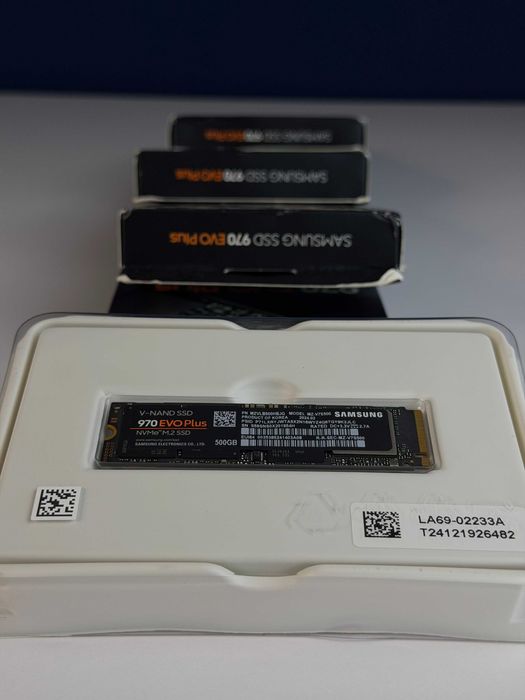 Накопичувач SSD Samsung 970 EVO Plus 500GB M.2 NVMe PCIe 3.0 x4 | МАГАЗИН | Гарантія 90 днів