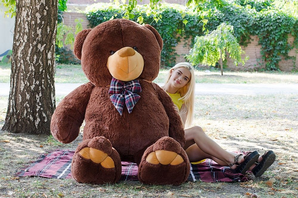 Великий плюшевий ведмідь Ветлі 200 см ! Величезний ведмедик Ветлі