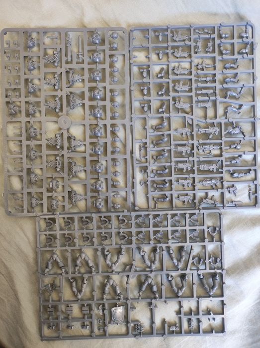 Warhammer 40k Space marines tactical squad wypraski