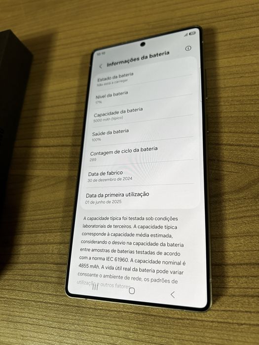 Samsung Galaxy S25 Ultra - Impecável | 100% Bateria
