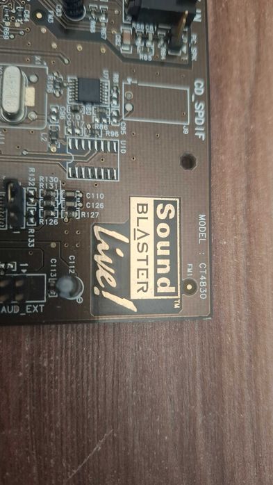 Creative Sound Blaster Live! CT4830 PCI karta dźwiękowa retro nr 0691