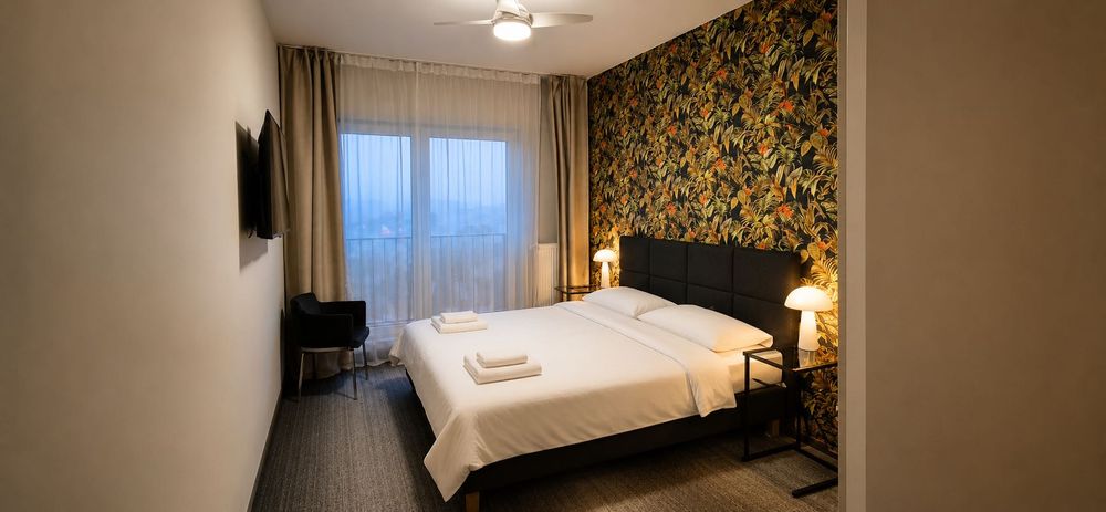 Apartament w Centrum | 2 Sypialnie + Parking - ulica Moniuszki 9 D / SĄD