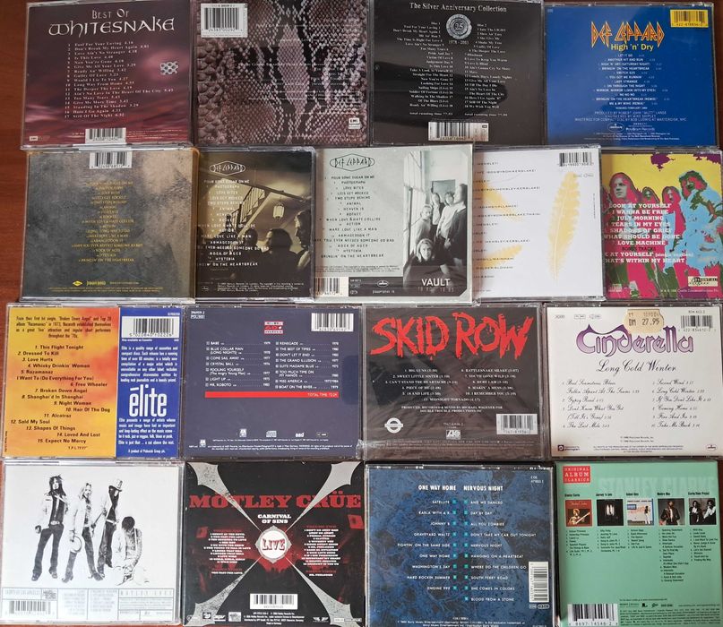 CD (Audio) Led Zeppelin Rainbow Foreigner Deep Purple Def Leppard Styx