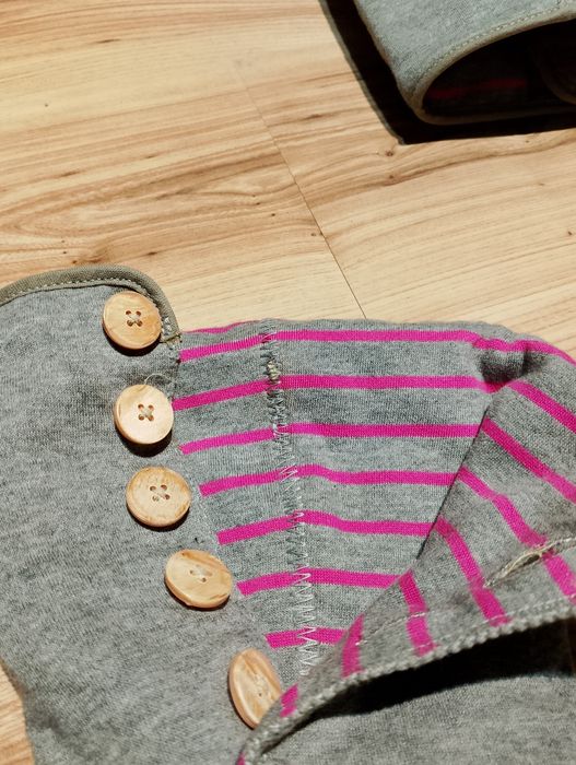 Szare Damskie Materiałowe Buty Śniegowce UGG Australia