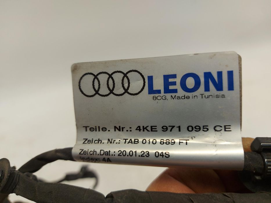 Audi q8 e-tron 4ke wiązka instalacja pdc zderzaka przód 4ke971095ce