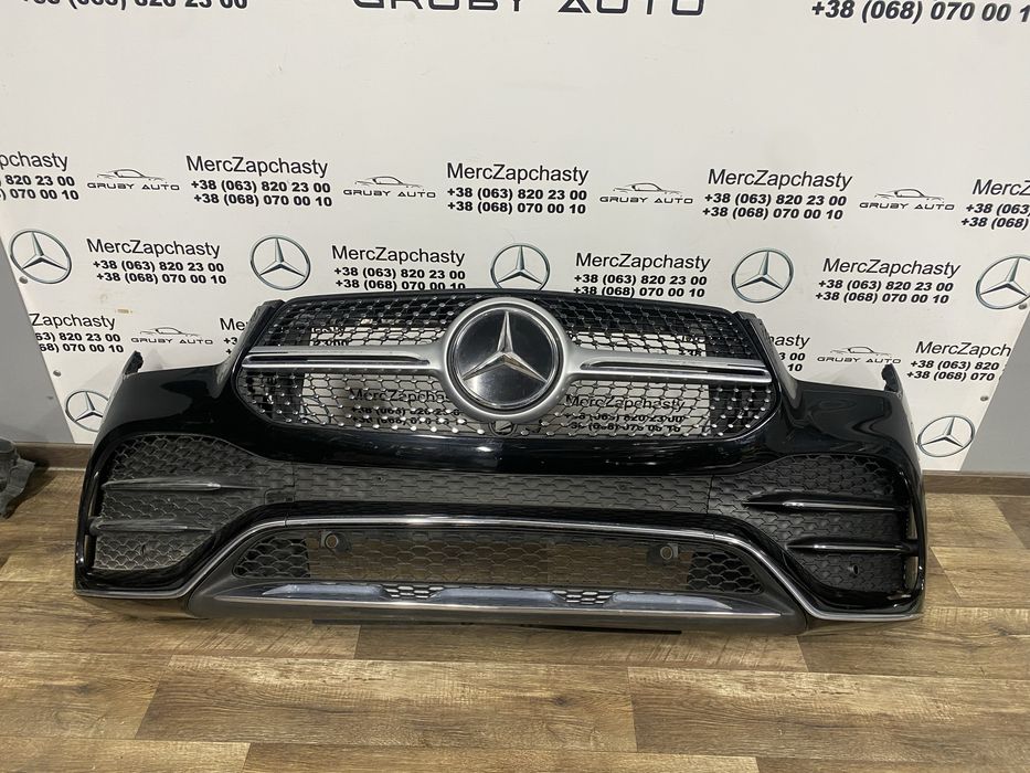 Mercedes бампер передній GLE W 167 AMG