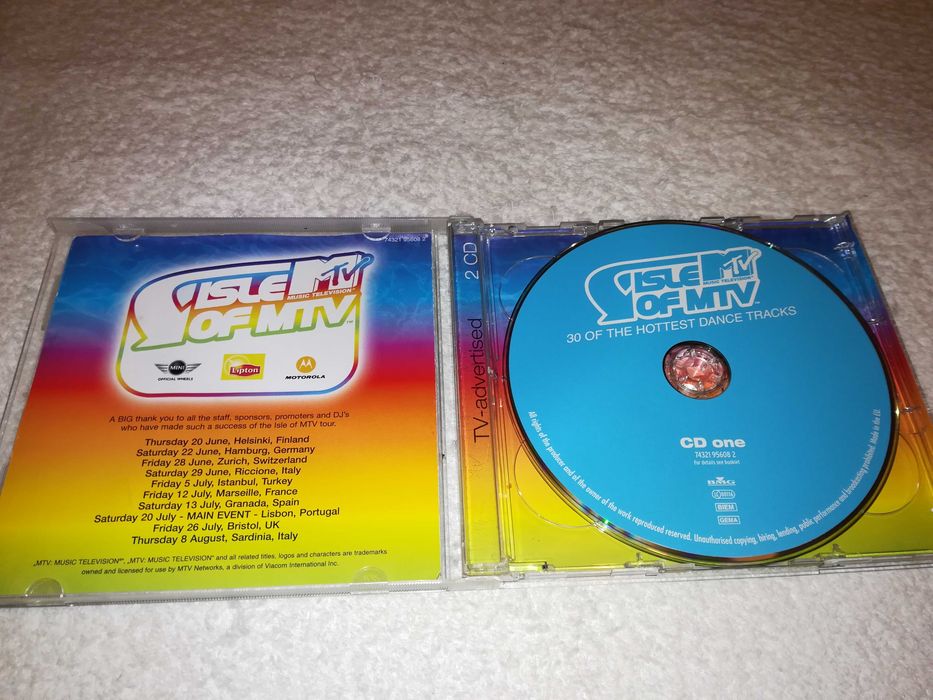 isle of mtv - mixed by tom novy (música discoteca) 2 cds