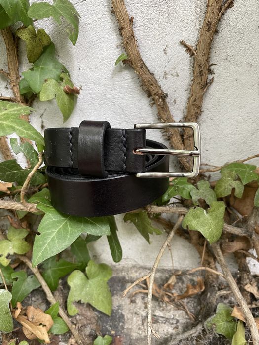 Pasek skórzany ręcznie robiony