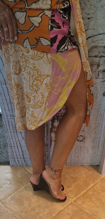 Klapki na koturnie r.39 Sweet shoes