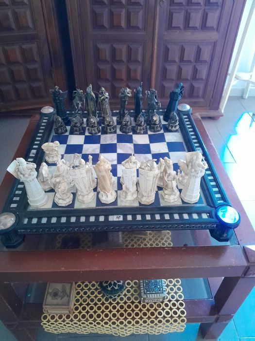 Conjunto Exclusivo de Xadrez Harry Potter