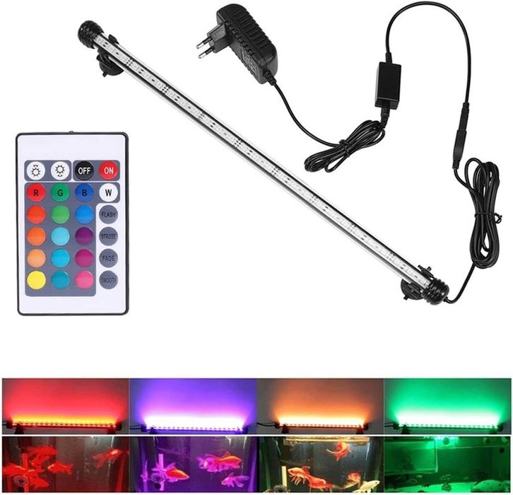 Подсветка подводная. Погружная лампа для аквариума Под крышку