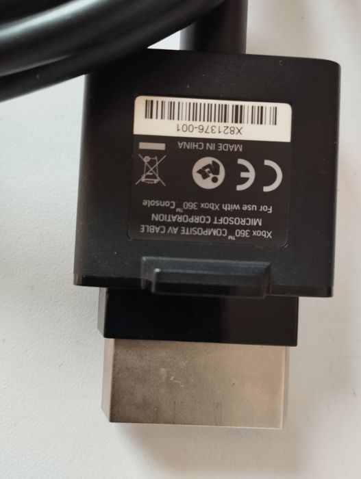 Kabel Xbox 360  audio video