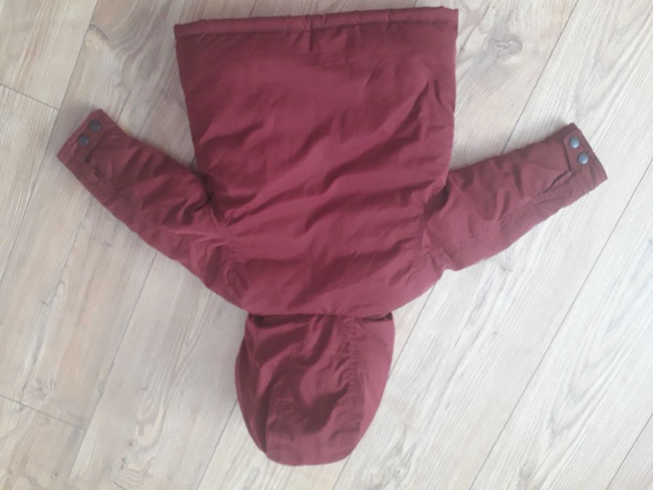 Kurtka zimowa bordowa Zara Baby chłopiec 92