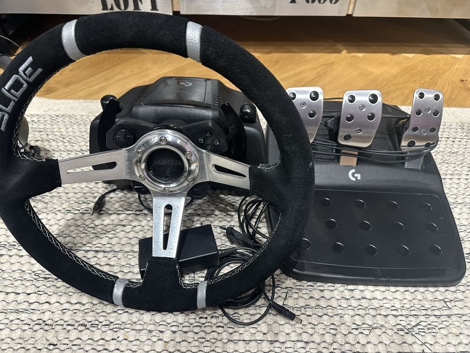 Logitech G923 + SHIFTER / zamiana