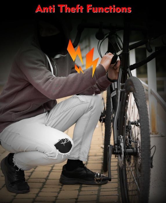 Wind&Moon Elektryczny dzwonek rowerowy Alarm Horn