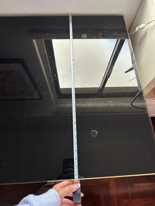 Tampo de vidro para mesa ou secretaria