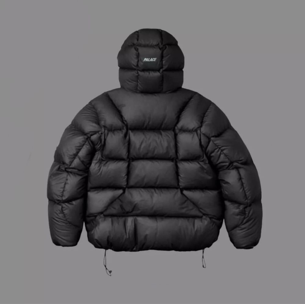 Пуховик Palace pertex Balaclava Puffer, куртка palace балаклава чорний ...