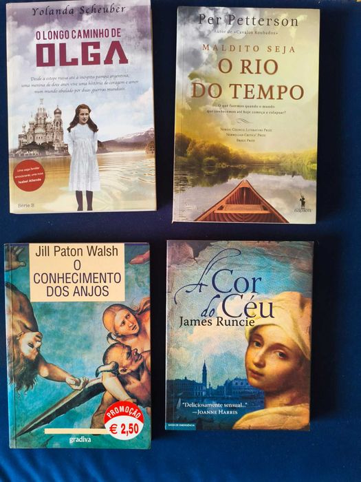 Lote 4 Grandes Romances Épicos de Época e Sagas Familiares